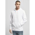 Blanc - Back - Build Your Brand - Sweat à capuche BASIC - Homme