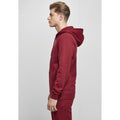 Bordeaux - Side - Build Your Brand - Sweat à capuche BASIC - Homme