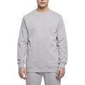 Gris chiné - Side - Build Your Brand - Sweat BASIC - Homme