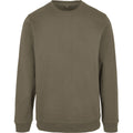 Olive - Front - Build Your Brand - Sweat BASIC - Homme