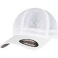 Blanc - Front - Flexfit - Casquette OMNIMESH - Adulte