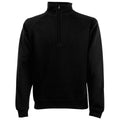 Noir - Front - Fruit of the Loom - Sweat CLASSIC 80-20 - Homme