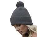 Gris foncé - Back - Beechfield - Bonnet SNOWSTAR - Adulte