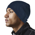 Bleu marine - Back - Beechfield - Bonnet ORIGINAL