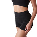 Noir - Side - Tombo - Short - Femme