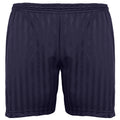 Bleu marine - Front - Maddins - Short sport rayé - Enfant