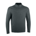 Gris - Noir - Front - Nike - Haut VAPOR - Homme