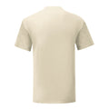 Beige pâle - Back - Fruit of the Loom - T-shirt ICONIC - Homme