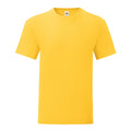 Tournesol - Front - Fruit of the Loom - T-shirt ICONIC - Homme