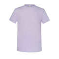 Lavande clair - Front - Fruit of the Loom - T-shirt ICONIC - Homme