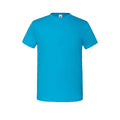 Azur - Front - Fruit of the Loom - T-shirt ICONIC - Homme