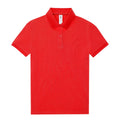 Rouge - Front - B&C - Polo MY - Femme