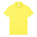 Jaune soleil - Front - B&C - Polo MY - Femme