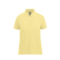 Jaune - Front - B&C - Polo MY - Femme