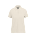 Blanc cassé - Front - B&C - Polo MY - Femme