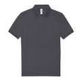 Gris foncé - Front - B&C - Polo MY - Homme