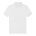 Blanc - Front - B&C - Polo MY - Homme