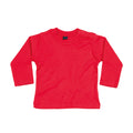 Rouge - Front - Babybugz - T-shirt - Bébé