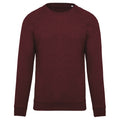 Bordeaux Chiné - Front - Kariban - Sweat - Homme