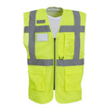 Jaune - Front - Yoko - Gilet haute visibilité EXECUTIVE - Homme