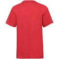 Rouge - Back - Fruit of the Loom - T-shirt VALUEWEIGHT - Enfant