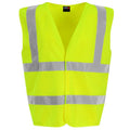 Jaune fluo - Front - PRORTX - Gilet - Enfant