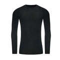 Noir vif - Front - Awdis - Haut thermique - Homme