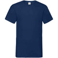 Bleu marine - Front - Fruit of the Loom - T-shirt VALUEWEIGHT - Homme