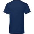 Bleu marine - Back - Fruit of the Loom - T-shirt VALUEWEIGHT - Homme