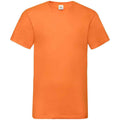 Orange - Front - Fruit of the Loom - T-shirt VALUEWEIGHT - Homme