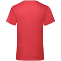 Rouge - Back - Fruit of the Loom - T-shirt VALUEWEIGHT - Homme