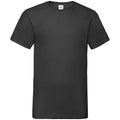 Noir - Front - Fruit of the Loom - T-shirt VALUEWEIGHT - Homme