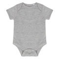 Gris chiné - Front - Larkwood - Body ESSENTIAL - Bébé