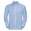 Bleu Oxford - Front - Russell Collection - Chemise formelle - Homme