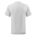 Gris chiné - Back - Fruit of the Loom - T-shirt ICONIC - Homme