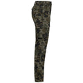 Vert - Noir - Marron Camouflage - Side - Kariban - Pantalon cargo - Homme