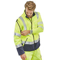 Jaune-Bleu marine - Back - Portwest - Veste BOMBER - Unisexe