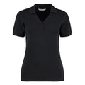 Noir - Front - Kustom Kit - Polo SOPHIA - Femme