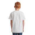 Blanc - Back - Fruit of the Loom - T-shirt ICONIC - Enfant