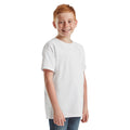 Blanc - Front - Fruit of the Loom - T-shirt ICONIC - Enfant