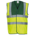 Vert - Jaune - Front - Yoko - Gilet - Adulte