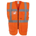 Orange - Front - Yoko - Gilet EXECUTIVE - Adulte