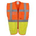 Orange - Jaune - Front - Yoko - Gilet EXECUTIVE - Adulte