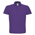 Violet - Front - B&C - Polo ID.001 - Homme