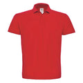 Rouge - Front - B&C - Polo ID.001 - Homme