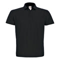 Noir - Front - B&C - Polo ID.001 - Homme