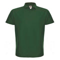 Vert bouteille - Front - B&C - Polo ID.001 - Homme