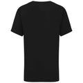 Noir - Back - Fruit of the Loom - T-shirt ICONIC - Enfant