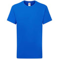 Bleu roi - Front - Fruit of the Loom - T-shirt ICONIC - Enfant