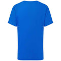 Bleu roi - Back - Fruit of the Loom - T-shirt ICONIC - Enfant